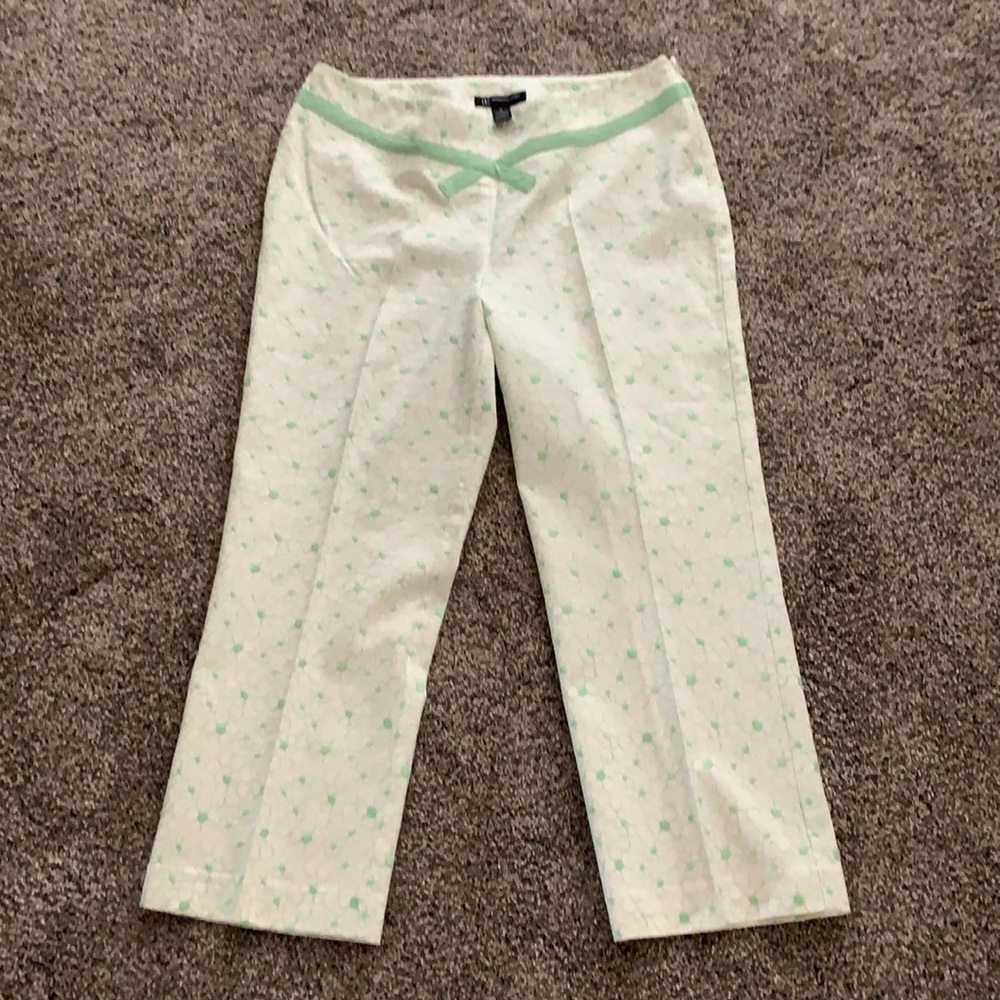INC Embroidered Capris - Picture 2 of 6